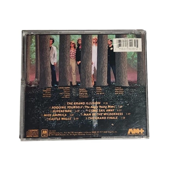 Styx: The Grand Illusion Cd Tested (A & M, 1977) Pre-owned - Picture 2 of 5